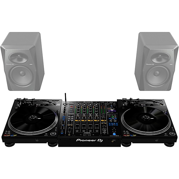Pioneer DJ PLX-CRSS12 Professional Digital/Analog Turntable with Ortofon Concorde Club Cartridge