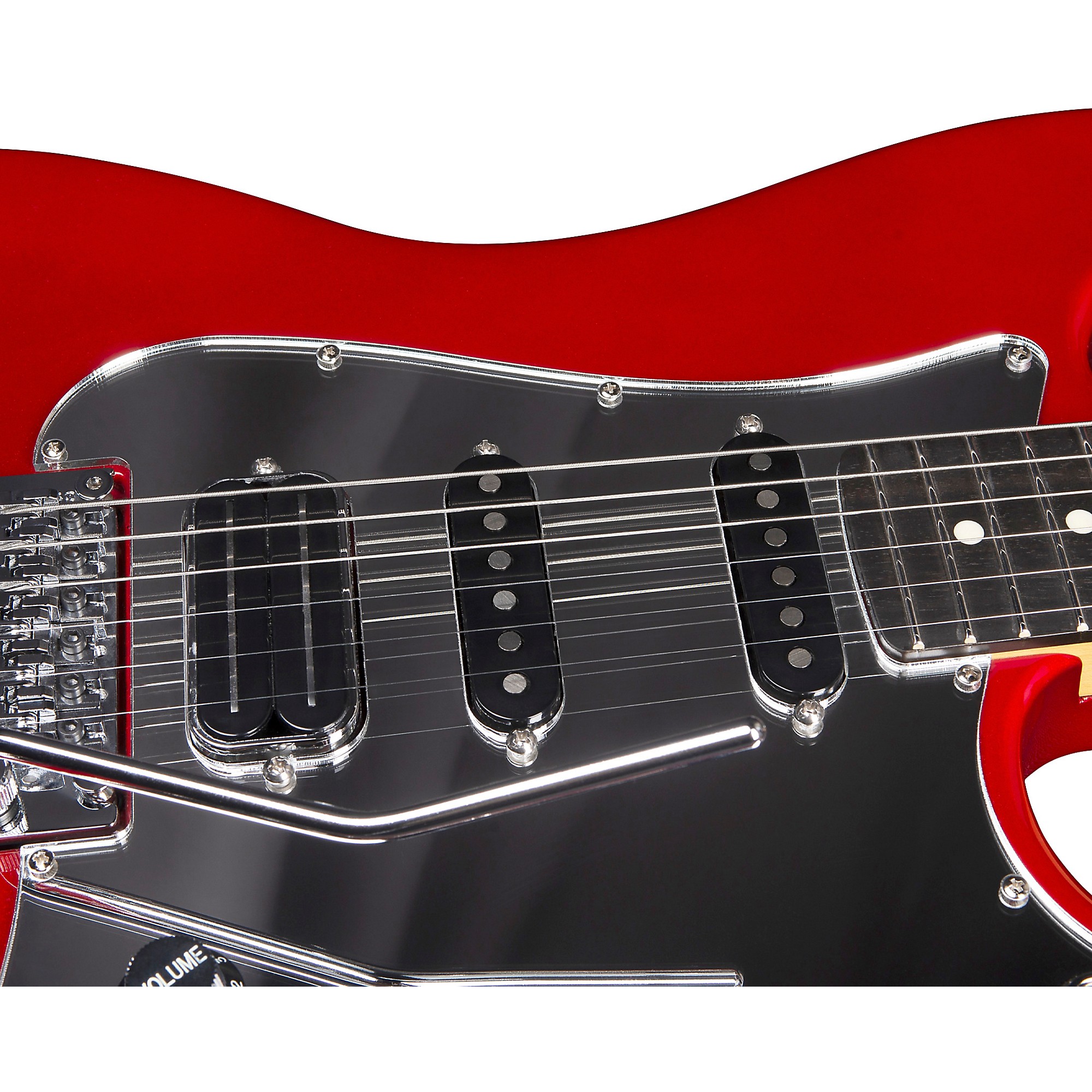 Platinum Godin Lerxst Grace With Floyd Rose Electric Guitar Red