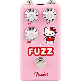 Fender Hello Kitty Fuzz Effects, Poly Guitar Strap and Cable Effects Bundle