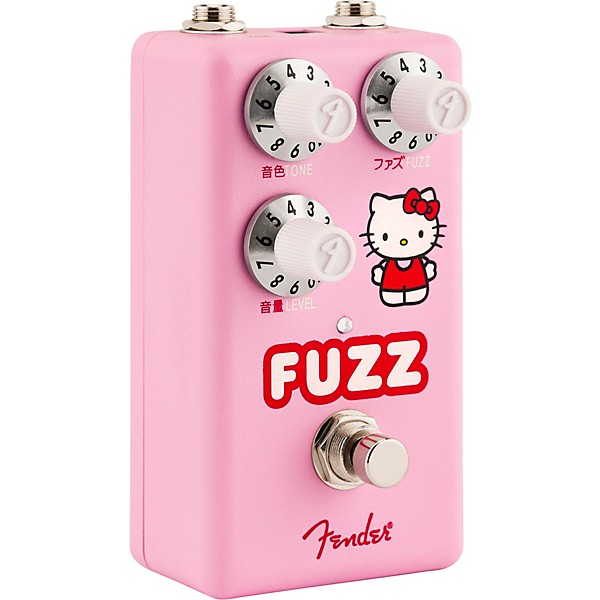 Fender Hello Kitty Fuzz Effects, Poly Guitar Strap and Cable Effects Bundle