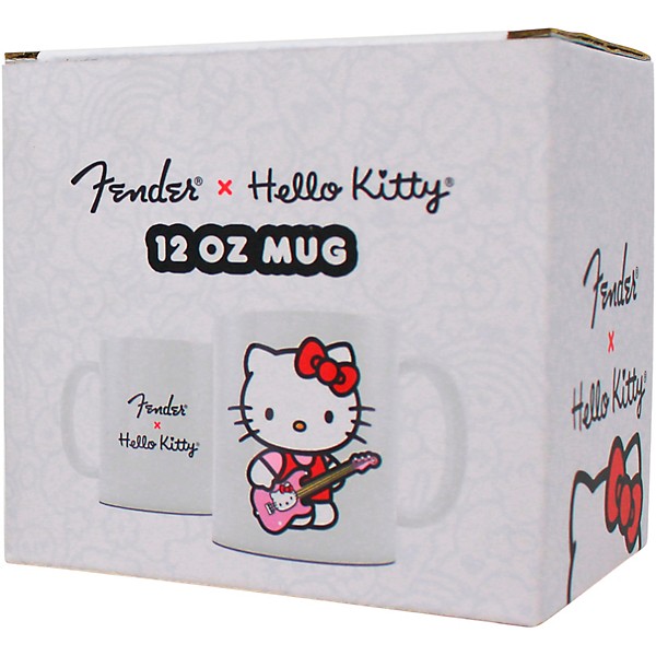 Fender x Hello Kitty Lifestyle Bundle With Hoodie, Shirt, Hat, Mug & Pick Tin