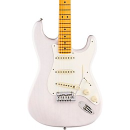 Fender American Ultra Luxe Vintage '50s Stratocaster Maple Fingerboard Electric Guitar White Blonde