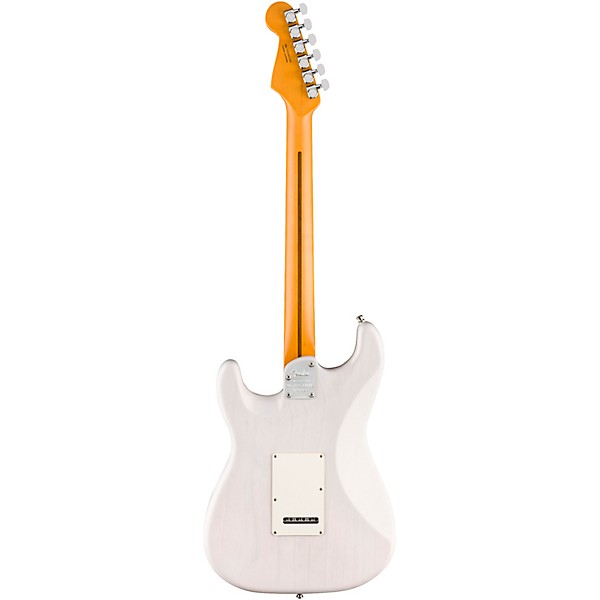 Fender American Ultra Luxe Vintage '50s Stratocaster Maple Fingerboard Electric Guitar White Blonde
