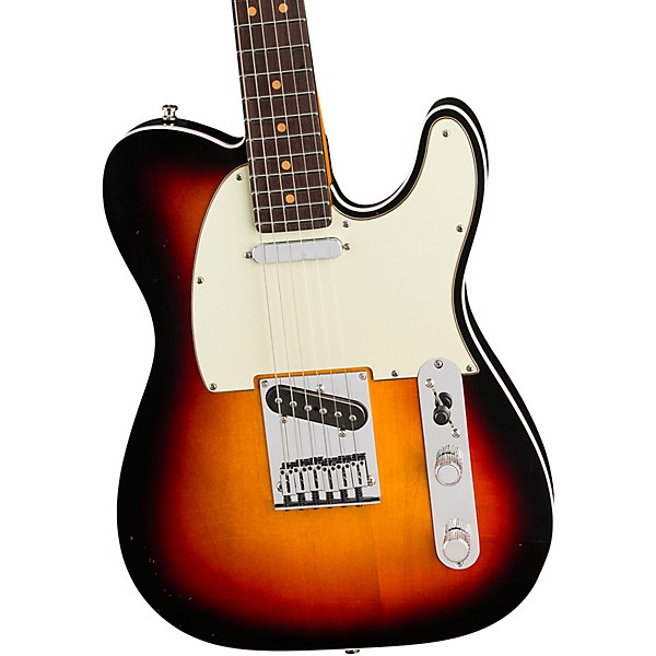 Fender American Ultra Luxe Vintage '60s Telecaster Custom Rosewood Fingerboard Electric Guitar 3-Color Sunburst