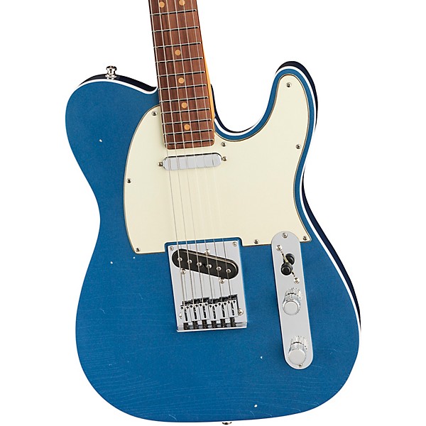 Fender American Ultra Luxe Vintage '60s Telecaster Custom Rosewood Fingerboard Electric Guitar Lake Placid Blue