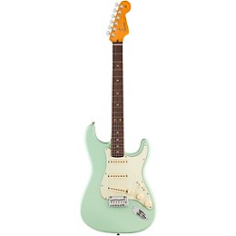 Fender American Ultra Luxe Vintage '60s Stratocaster Rosewood Fingerboard Electric Guitar Surf Green