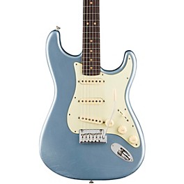 Fender American Ultra Luxe Vintage '60s Stratocaster Rosewood Fingerboard Electric Guitar Ice Blue Metallic