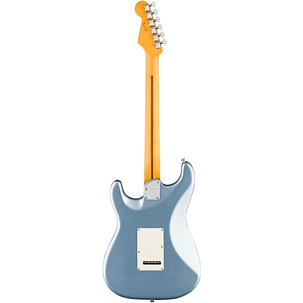Fender American Ultra Luxe Vintage '60s Stratocaster Rosewood Fingerboard Electric Guitar Ice Blue Metallic