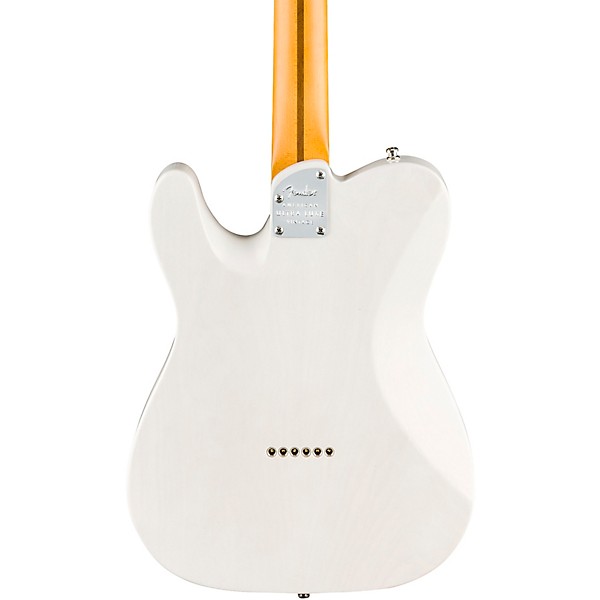 Fender American Ultra Luxe Vintage '50s Telecaster Maple Fingerboard Electric Guitar White Blonde