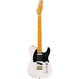 Fender American Ultra Luxe Vintage '50s Telecaster Maple Fingerboard Electric Guitar White Blonde