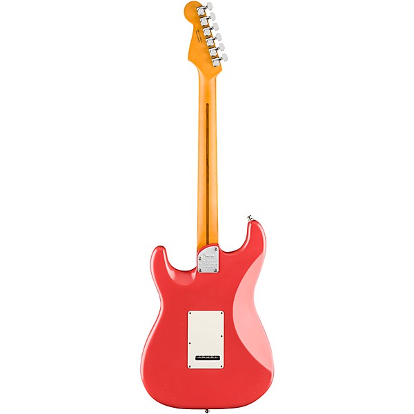 Fender American Ultra Luxe Vintage '60s Stratocaster HSS Rosewood Fingerboard Electric Guitar Fiesta Red