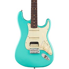 Fender American Ultra Luxe Vintage '60s Stratocaster HSS Rosewood Fingerboard Electric Guitar Sea Foam Green