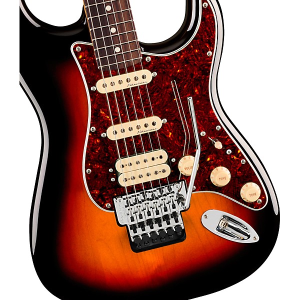 Fender Player II Modified Stratocaster Floyd Rose Rosewood Fingerboard Electric Guitar 3-Color Sunburst