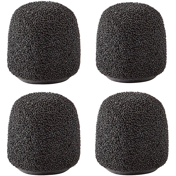 Shure Windscreen, Snap-Fit Qty 4 Black