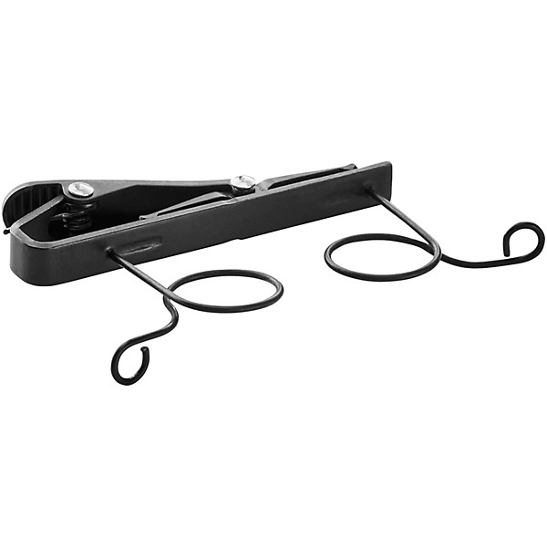 Shure DUAL TIE CLIP Black