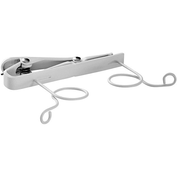 Shure DUAL TIE CLIP White