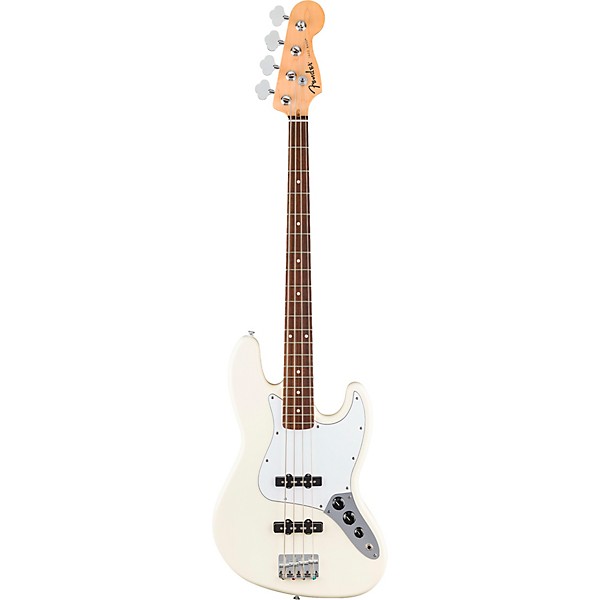 Fender Player Series Jazz Bass ホワイト Fender Standard Jazz Bass Guitar Olympic White | Guitar Center