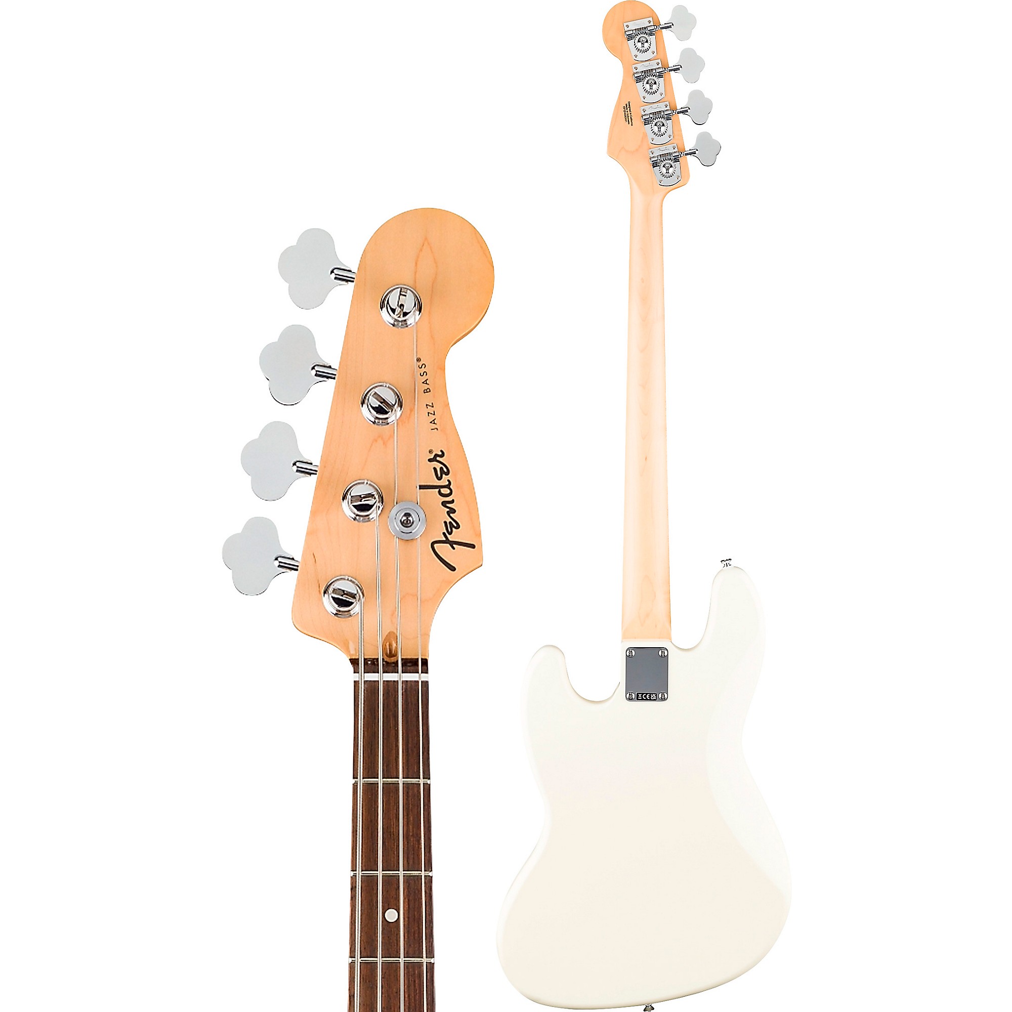 Fender Standard Jazz Bass Guitar Olympic White | Guitar Center