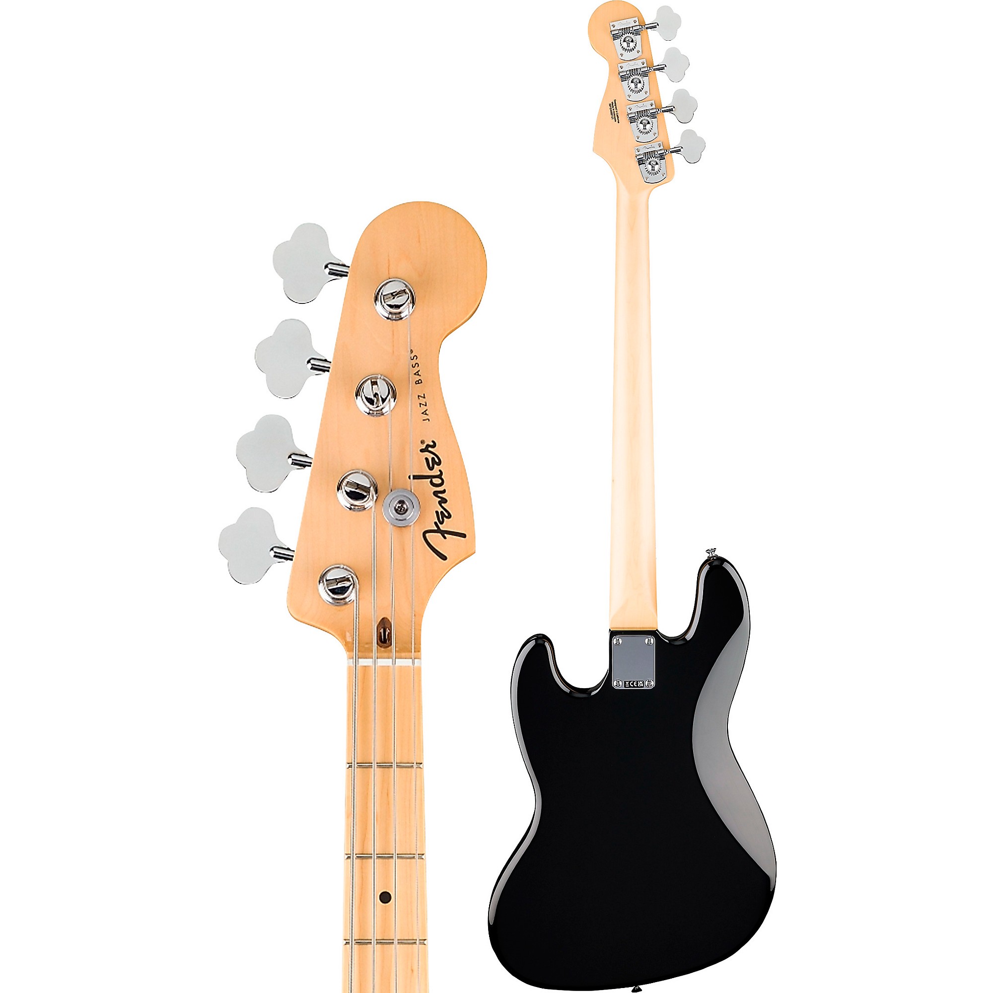 Fender Standard Jazz Bass Maple Fingerboard - Black | Guitar Center
