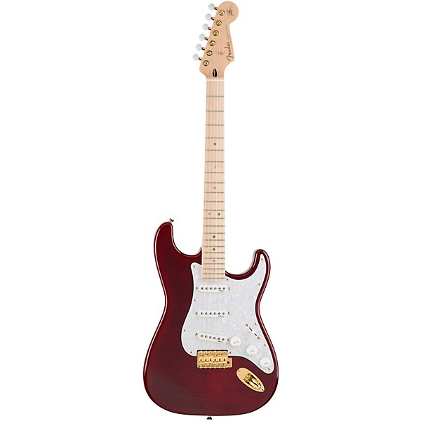 Fender Richie Kotzen Stratocaster Electric Guitar Transparent Red Burst