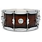 PDP by DW Concept Maple Exotic Snare Drum 14 x 6.5 in. Walnut to Charcoal Burst thumbnail