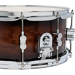 PDP by DW Concept Maple Exotic Snare Drum 14 x 6.5 in. Walnut to Charcoal Burst