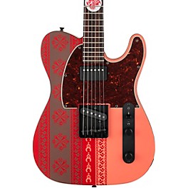 Fender Monster Hunter Rathalos Telecaster Electric Guitar Rathalos Red