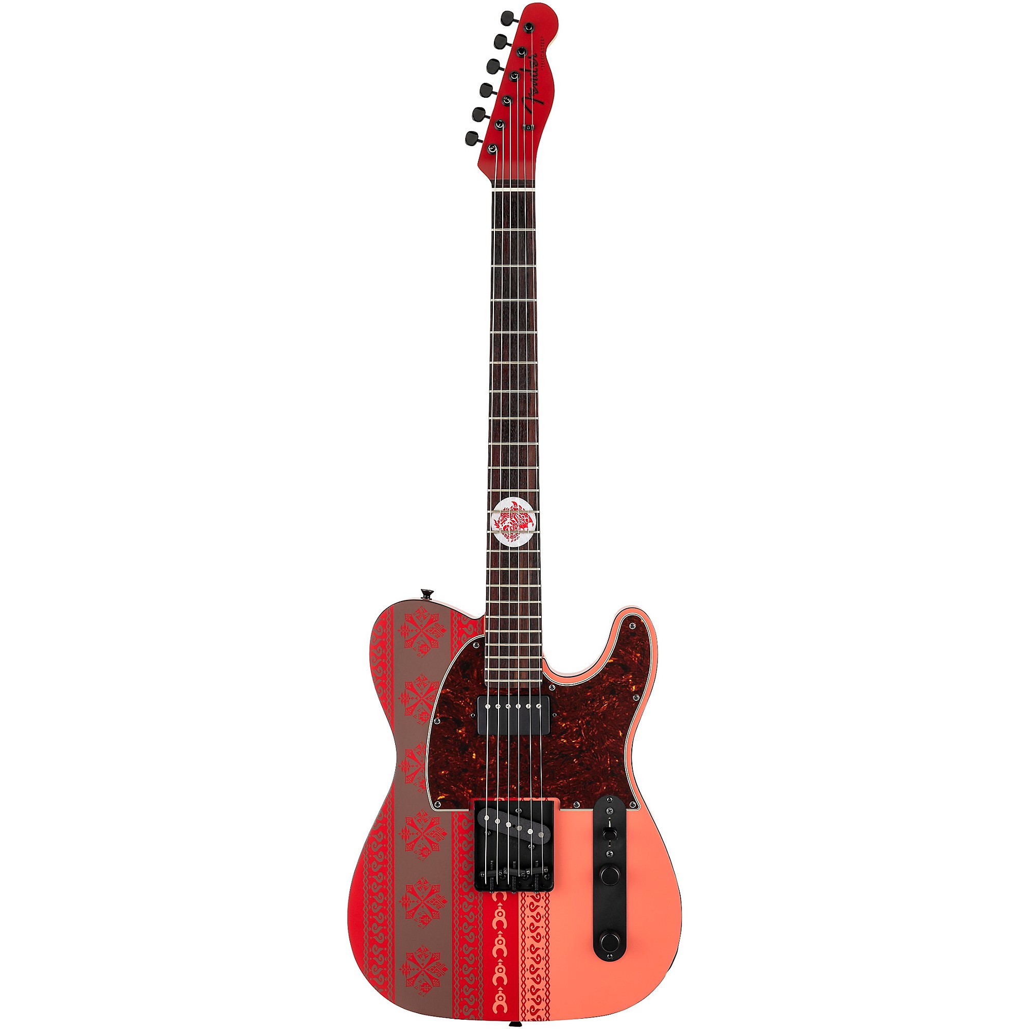 Fender Monster Hunter Rathalos Telecaster Electric Guitar Rathalos