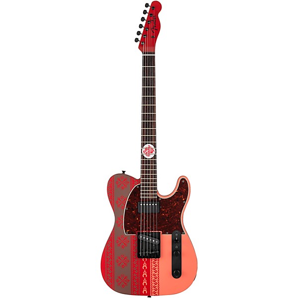 Fender Monster Hunter Rathalos Telecaster Electric Guitar Rathalos Red