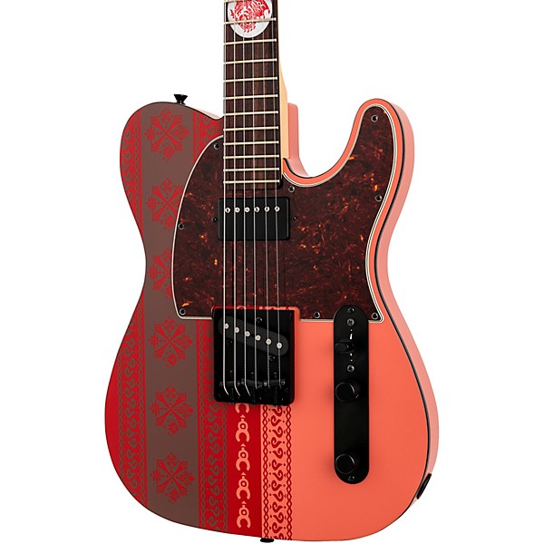 Fender Monster Hunter Rathalos Telecaster Electric Guitar Rathalos Red