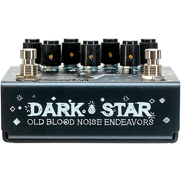 Old Blood Noise Endeavors Dark Star Stereo Soundscape Reverb Effects Pedal Black