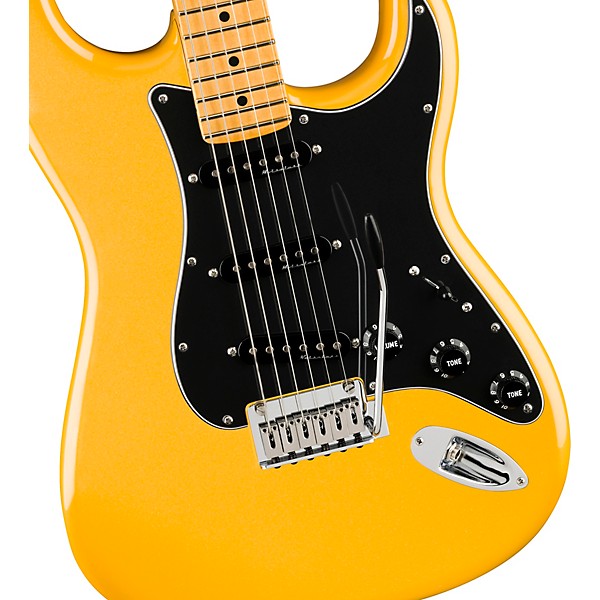 Open Box Fender Player II Modified Stratocaster Maple Fingerboard Electric Guitar Level 2 Sunshine Yellow 197881339722
