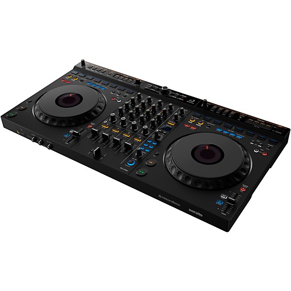 AlphaTheta DDJ-GRV6 Performance DJ Controller With Groove Circuit with Magma Cases DJ-Controller Workstation