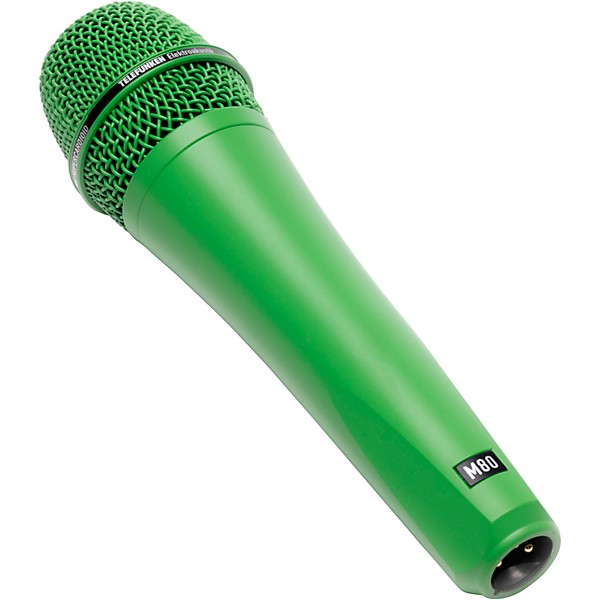 TELEFUNKEN M80 Supercardioid Dynamic Handheld Vocal Microphone Green