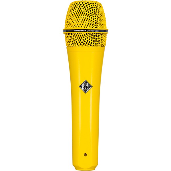 TELEFUNKEN M80 Supercardioid Dynamic Handheld Vocal Microphone Yellow