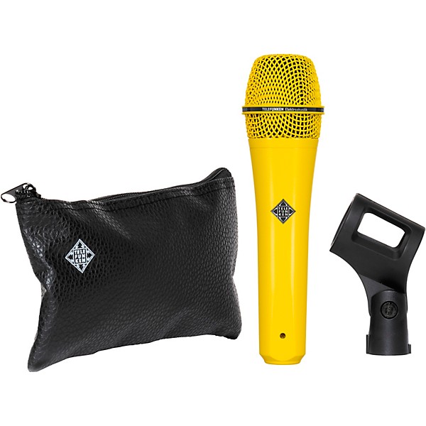 TELEFUNKEN M80 Supercardioid Dynamic Handheld Vocal Microphone Yellow