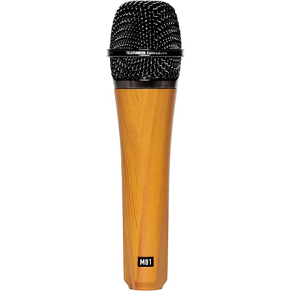 TELEFUNKEN M81 Supercardioid Dynamic Handheld Vocal Microphone Oak