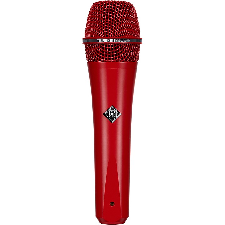 TELEFUNKEN M81 Supercardioid Dynamic Handheld Vocal Microphone Red