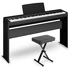 Yamaha L-125 Keyboard Stand Black | Guitar Center