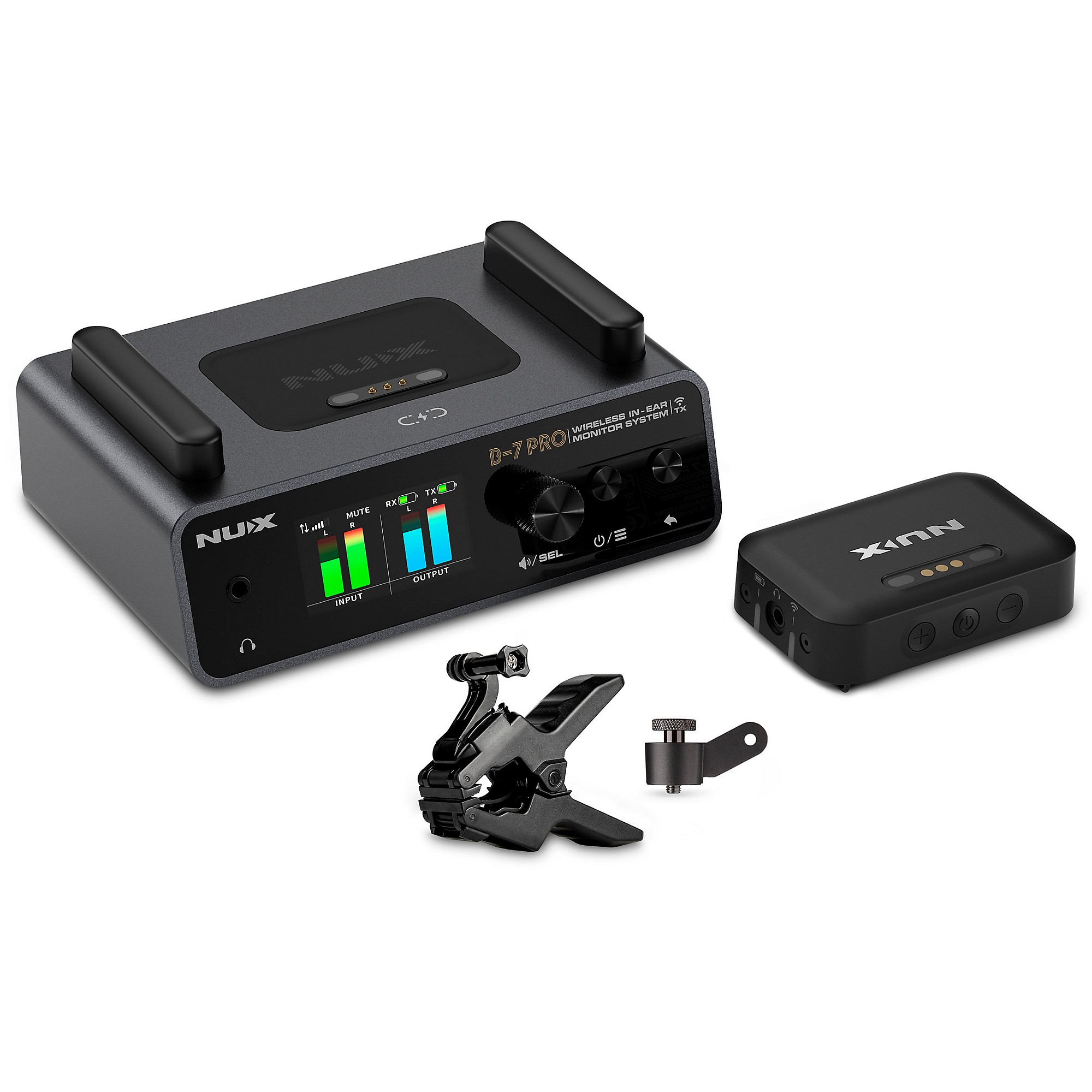NUX B-7 Pro Professional 2.4GHz In Ear Monitoring Wireless System