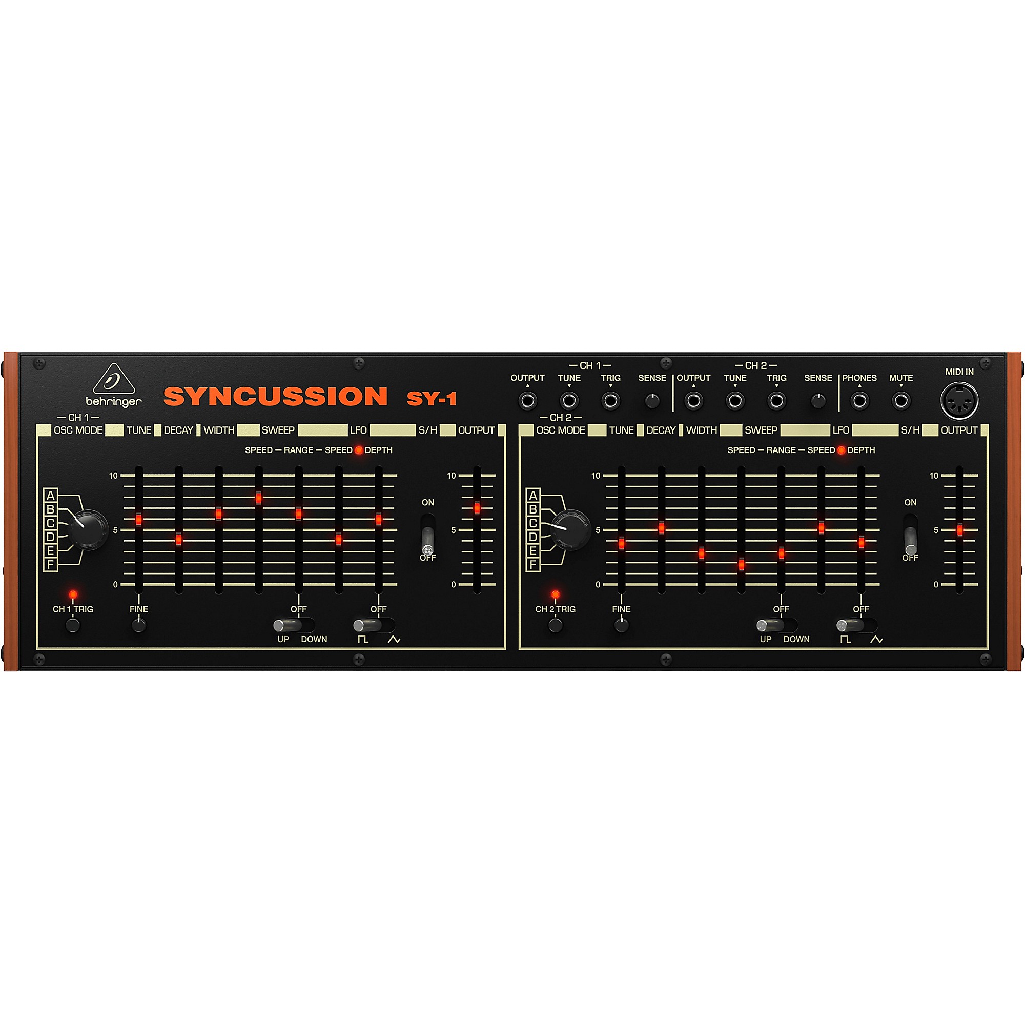 【新品】behringer SYNCUSSION SY-1 Behringer Syncussion SY-1 Dual Analog Percussion Synthesizer