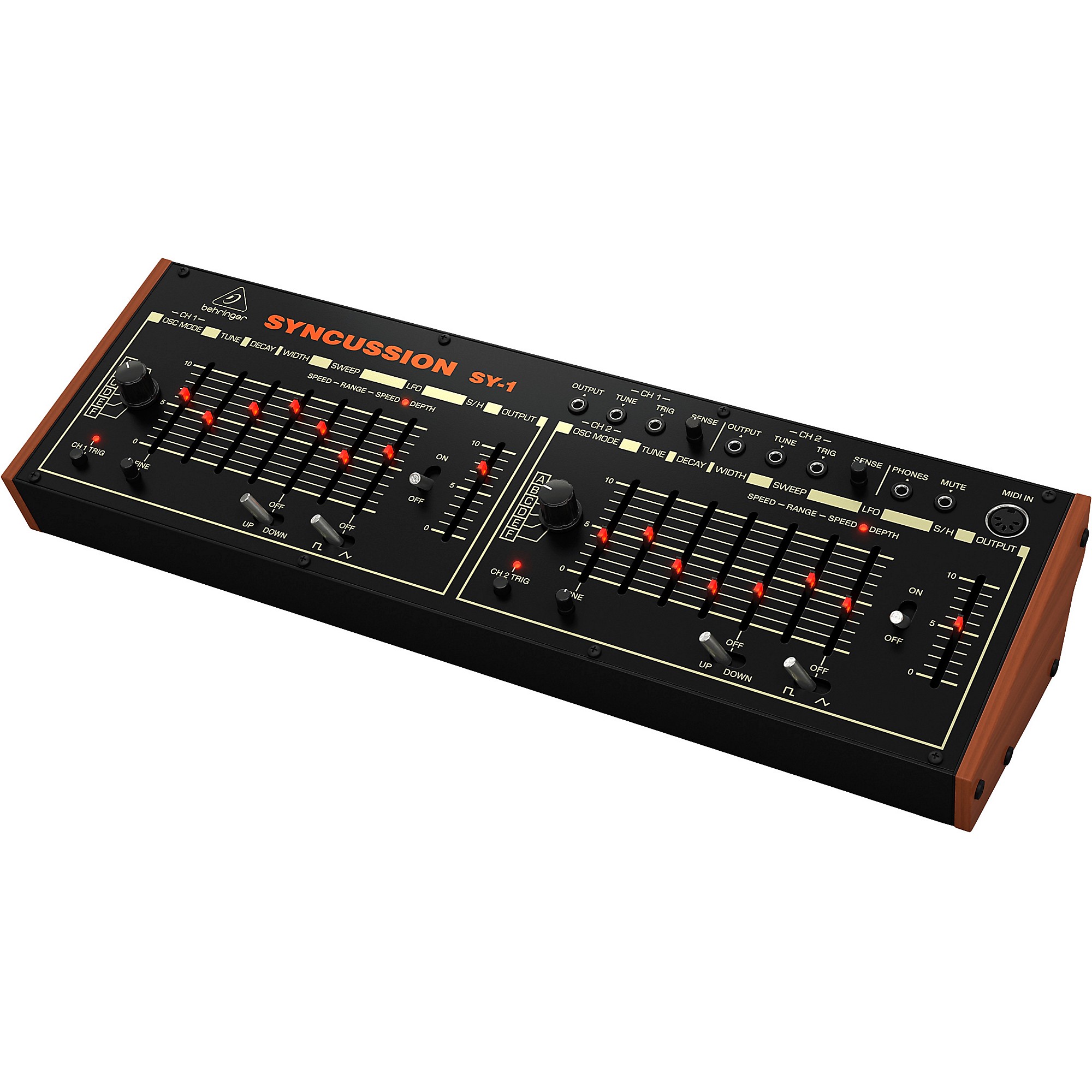 【新品】behringer SYNCUSSION SY-1 Behringer Syncussion SY-1 Dual Analog Percussion Synthesizer