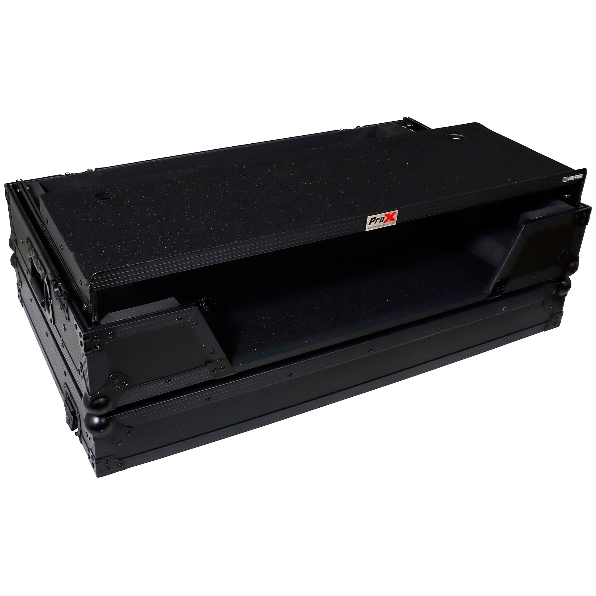 ProX Case for Pioneer XDJ-AZ With Sliding Laptop Shelf, Wheels, 1U