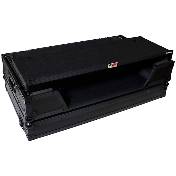 ProX Case for Pioneer XDJ-AZ with Sliding Laptop Shelf, Wheels, 1U Rails and LED