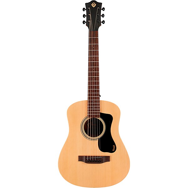 Guild Travel Spruce Mini Dreadnought Acoustic Guitar Natural
