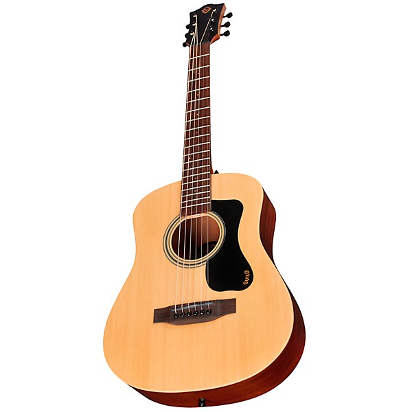 Guild Travel Spruce Mini Dreadnought Acoustic Guitar Natural