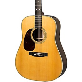 Martin D-28 Standard Left-Handed Dreadnought Acoustic Guitar Natural