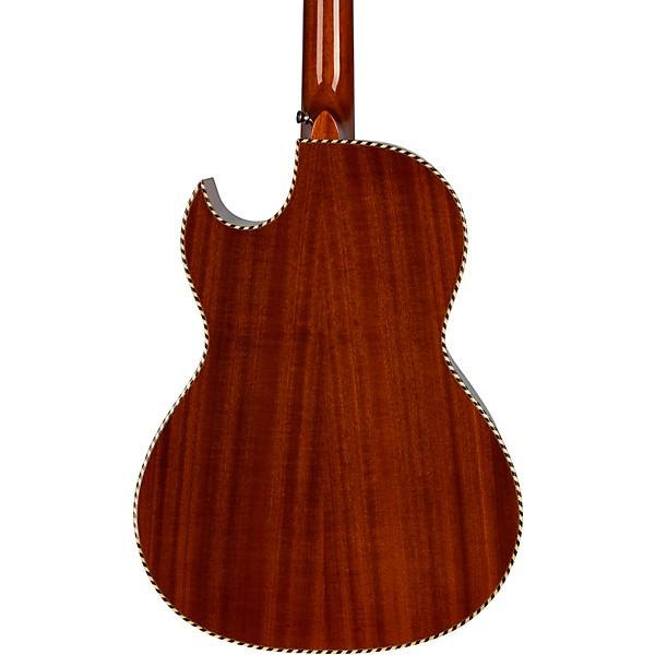 H. Jimenez LBQ1E El Estandar Acoustic-Electric Bajo Quinto Natural