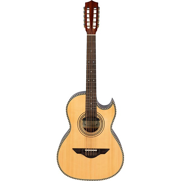 H. Jimenez LBQ1E El Estandar Acoustic-Electric Bajo Quinto Natural