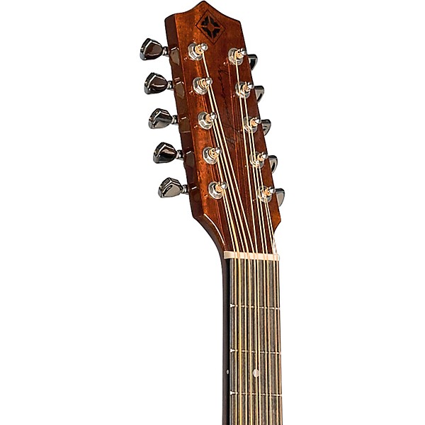 H. Jimenez LBQ1E El Estandar Metal Flake Top Acoustic-Electric Bajo Quinto Gold Sparkle